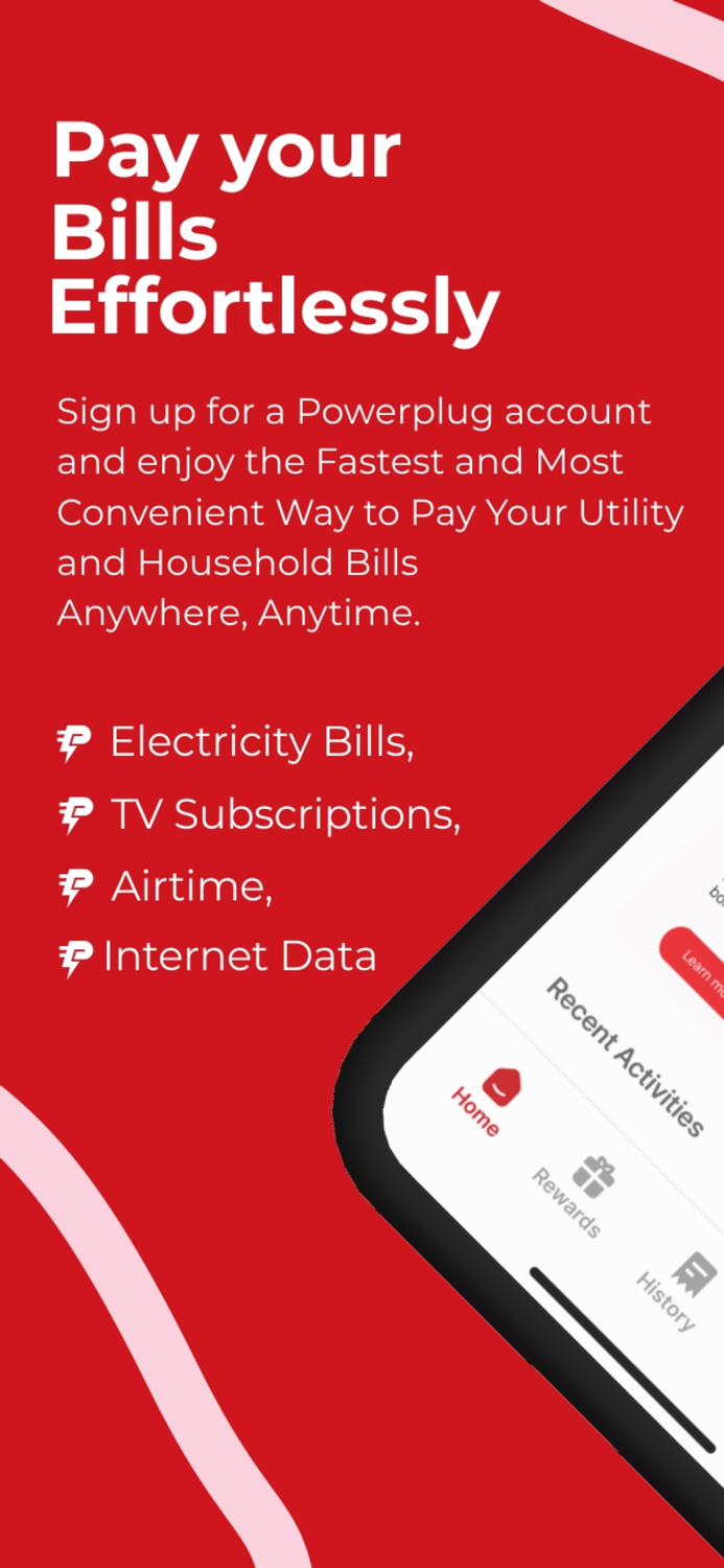 PowerPlug Pay Bills  Airtime