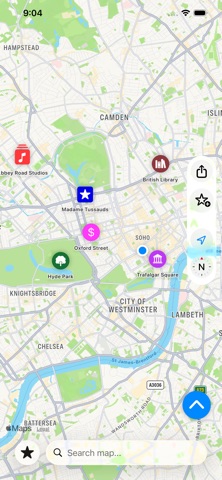 MapGuru screenshot