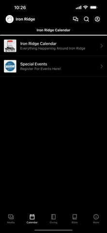 App screenshot