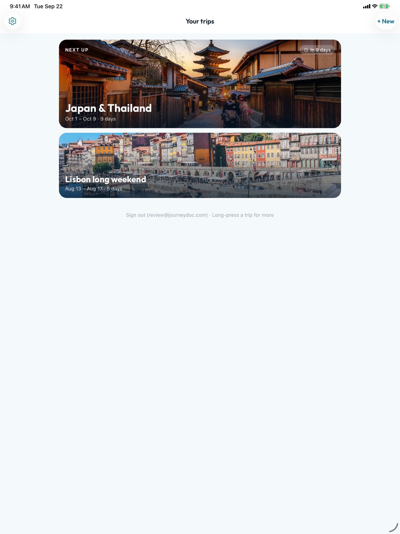 Screenshot 9 of JourneyDoc