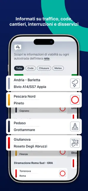 Autostrade per l'Italia iPhone screenshot 6