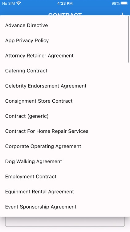 Contract Plus screenshot-4