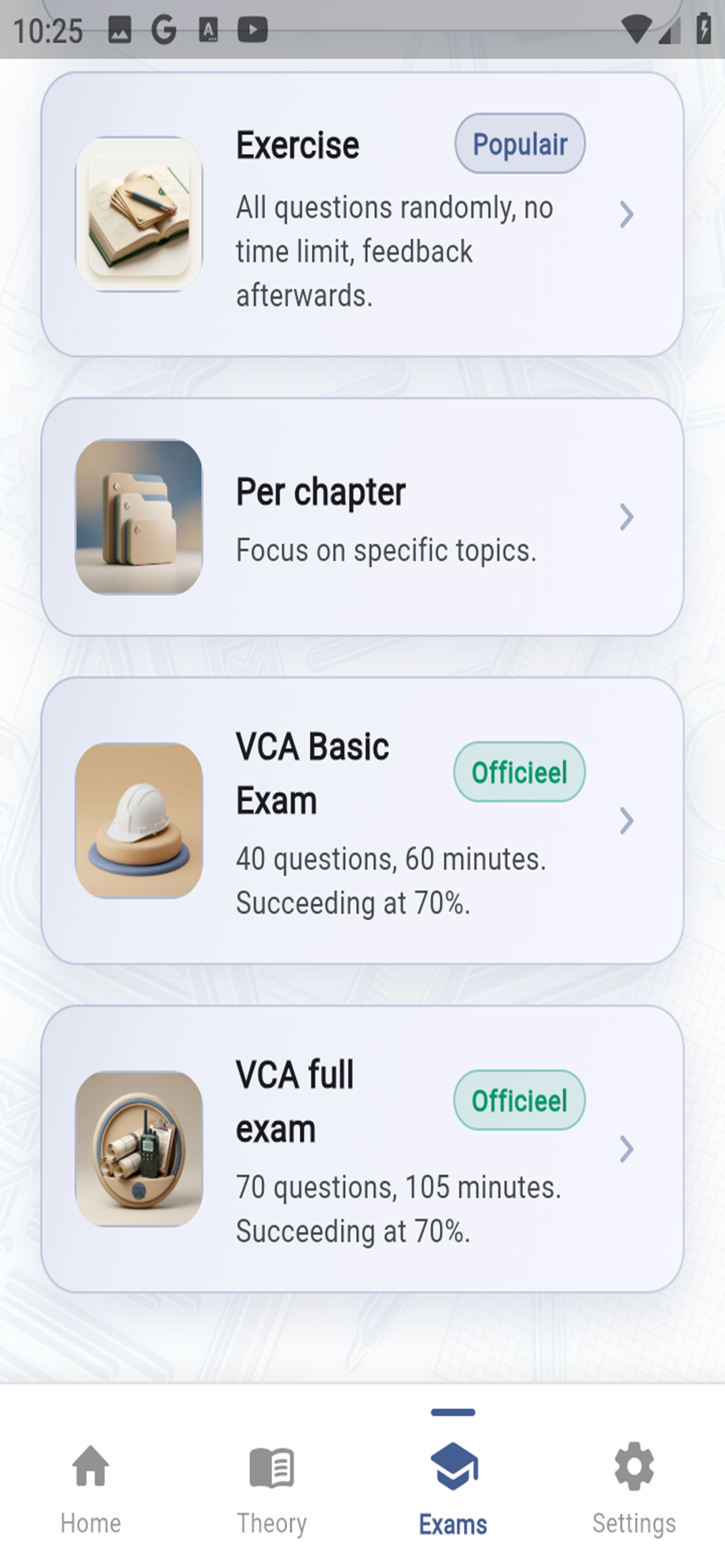 VCA THEORY & EXAM EU screenshot 4