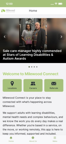 Milewood Connect screenshot
