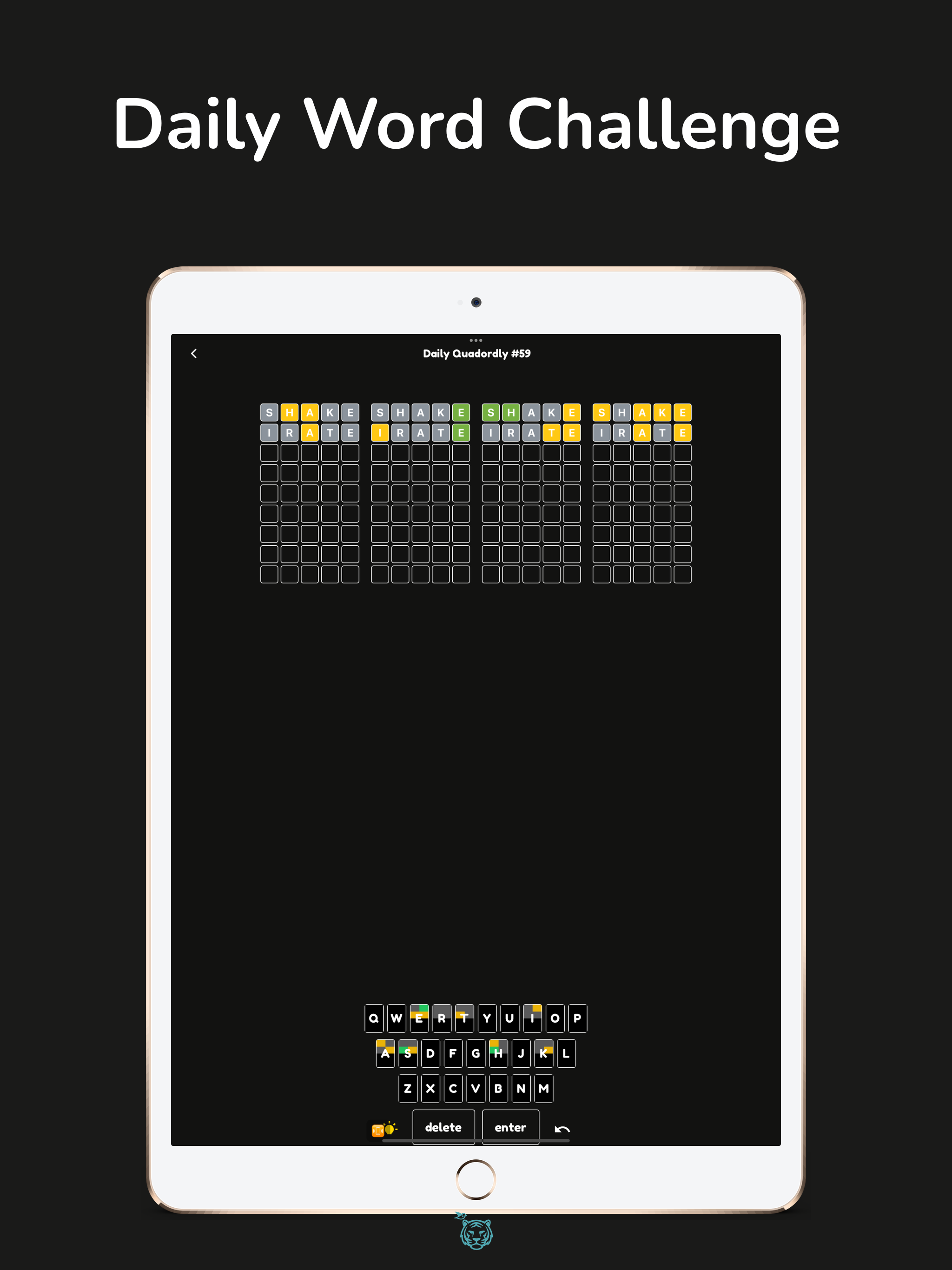 Quadordly: Daily Word Game screenshot 8