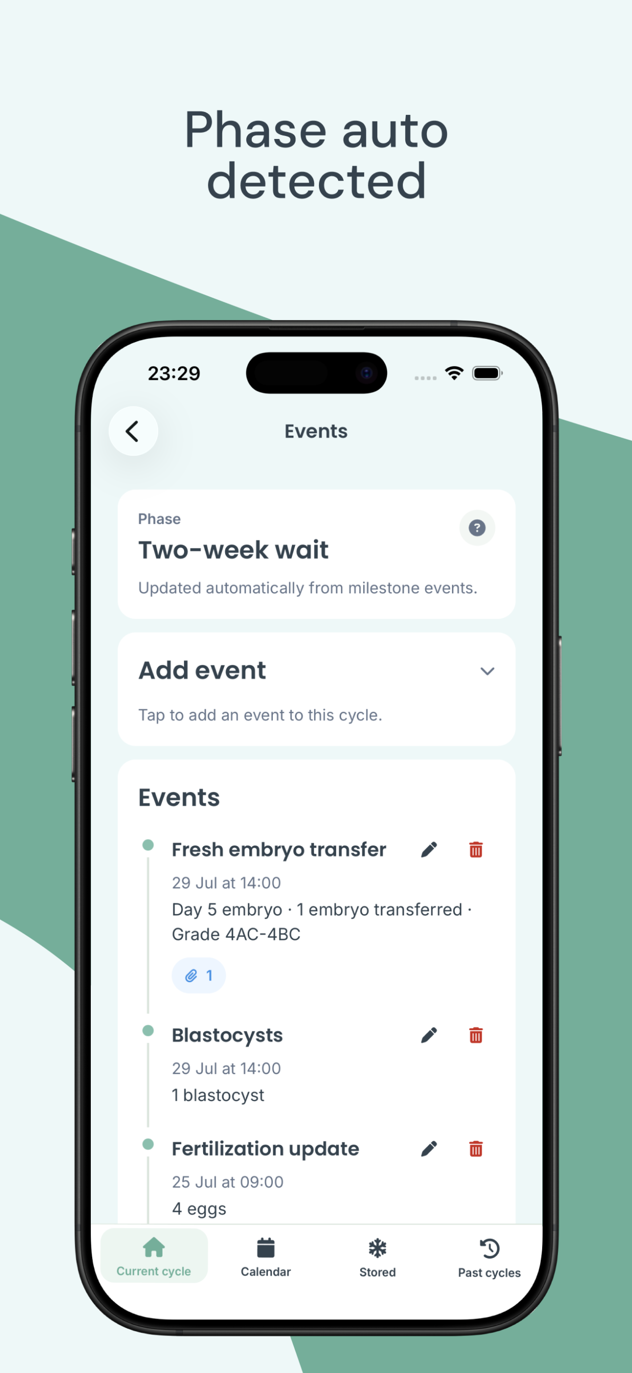 Fertily: IVF Tracker screenshot 4