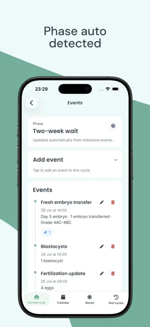 Fertily: IVF Tracker screenshot 4