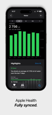 Flow: Hydration Tracker screenshot