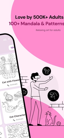 Colouring for Adults: Drawing Screenshot 2 of 7