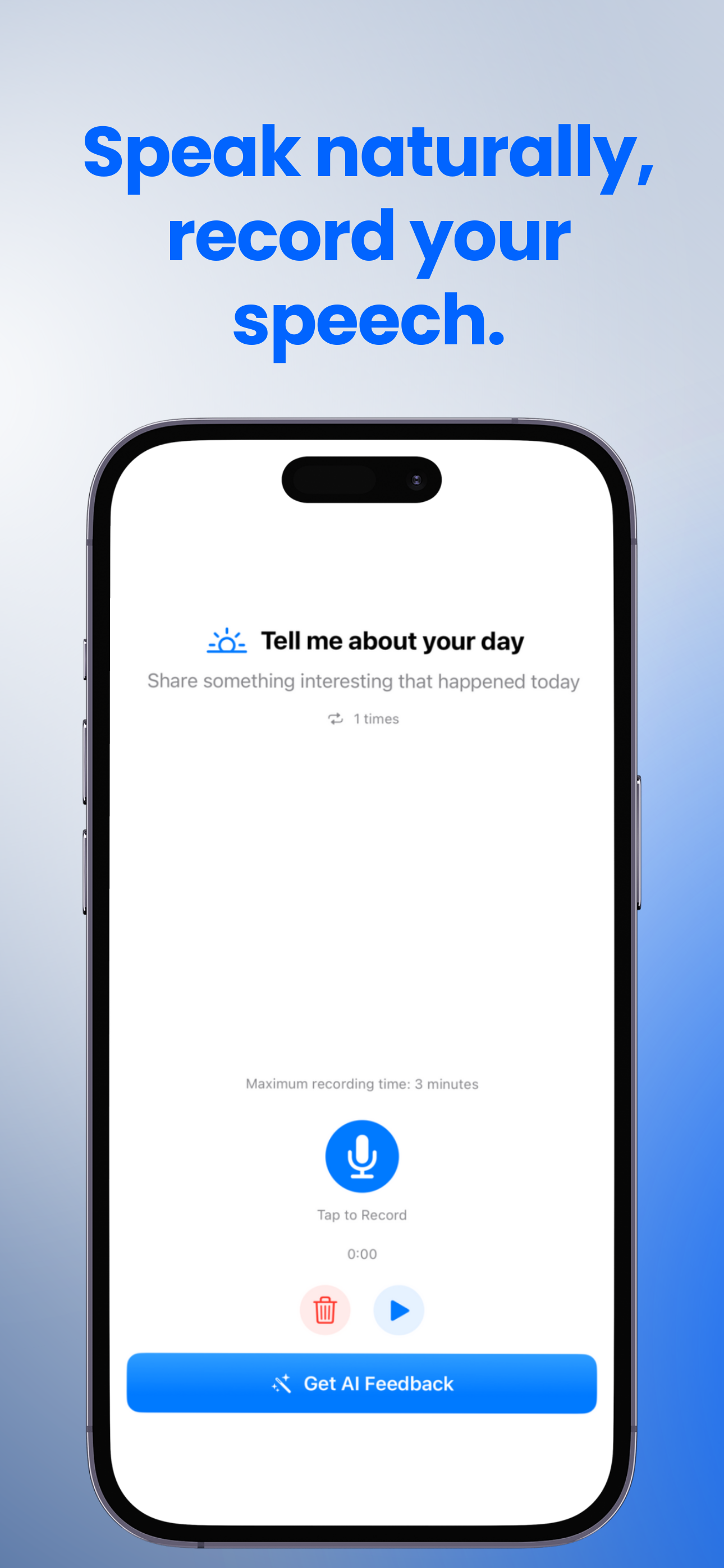 TalkTutor AI Speaking Practice screenshot 3