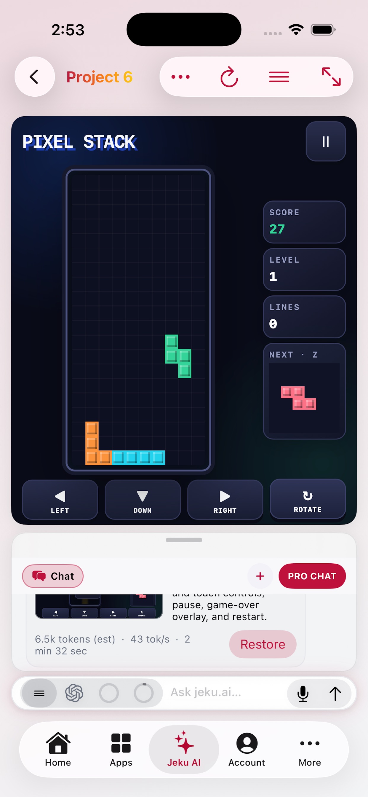 Screenshot 4 of Jeku.ai