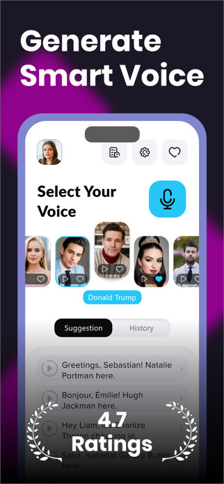 Voice Generator & Voice Clone Screenshot 1 of 4