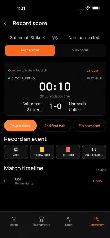 Clutch: Sports & Tournaments screenshot 5 of 7