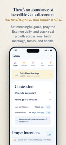 Magnify: Catholic Growth iPhone screenshot