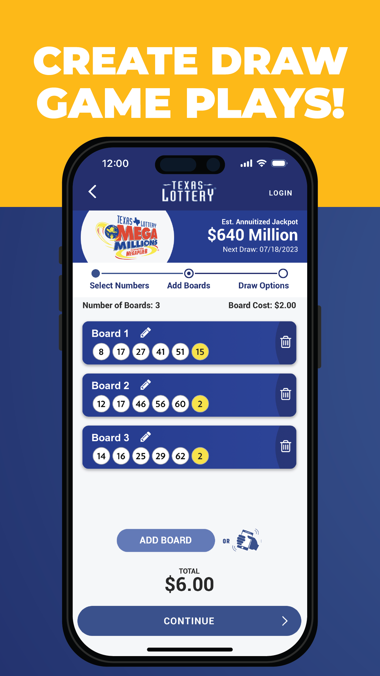 Texas Lottery Official App screenshot 3