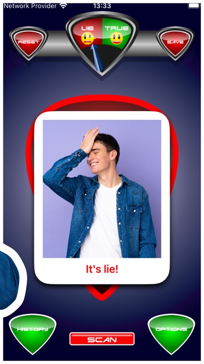 Lie Detector Test Face Scanner