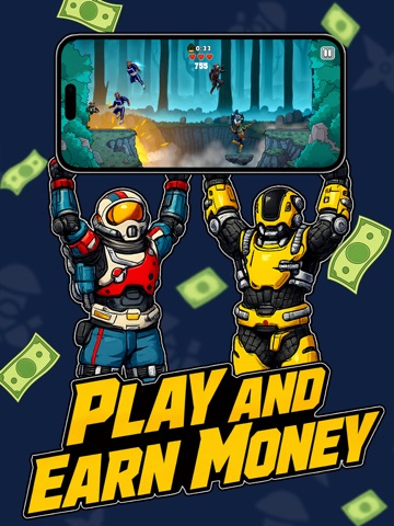 Ninja Jump Win Money iPad screenshot