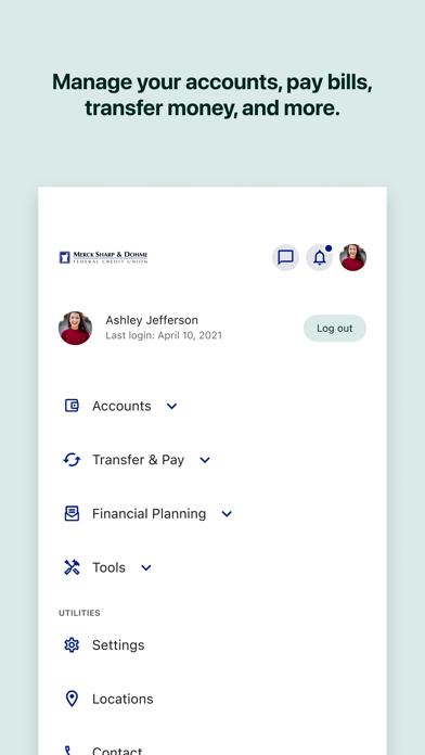 Merck Sharp & Dohme FCU Mobile Screenshot