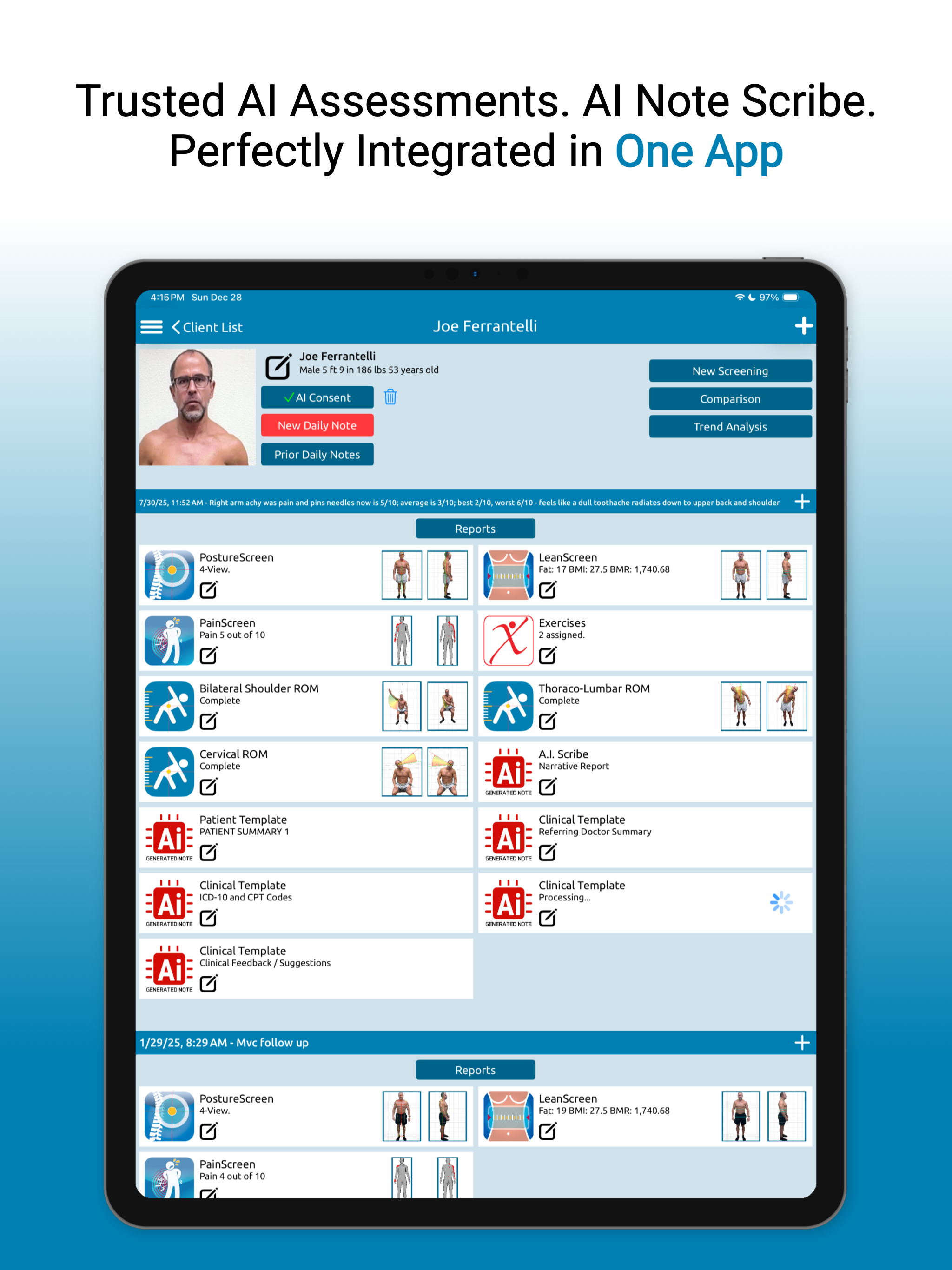 PostureScreen Mobile