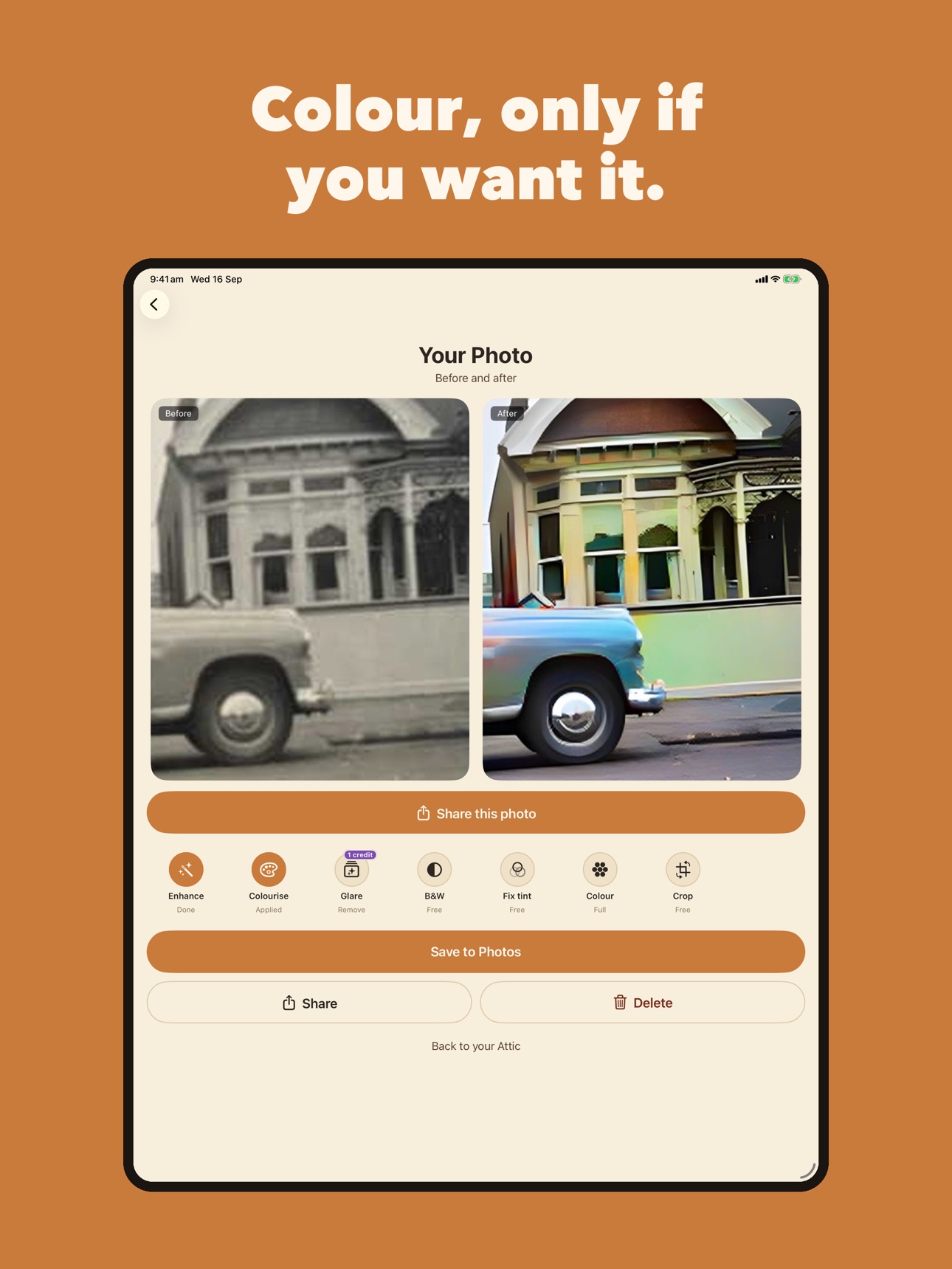 Screenshot 6 of Attic: Restore Old Photos