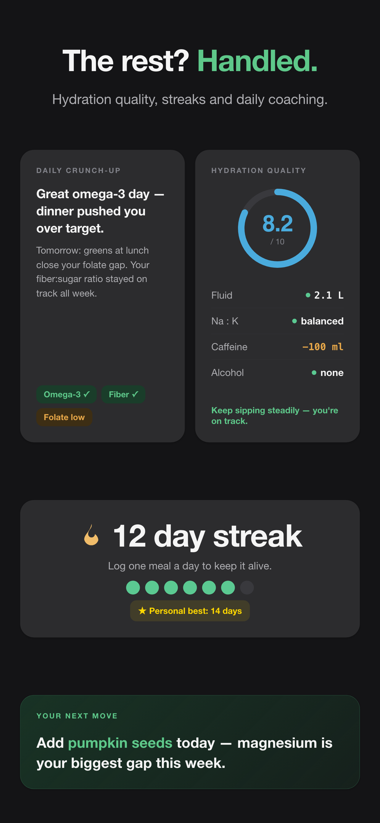 Biohack - Longevity Food Coach screenshot 7