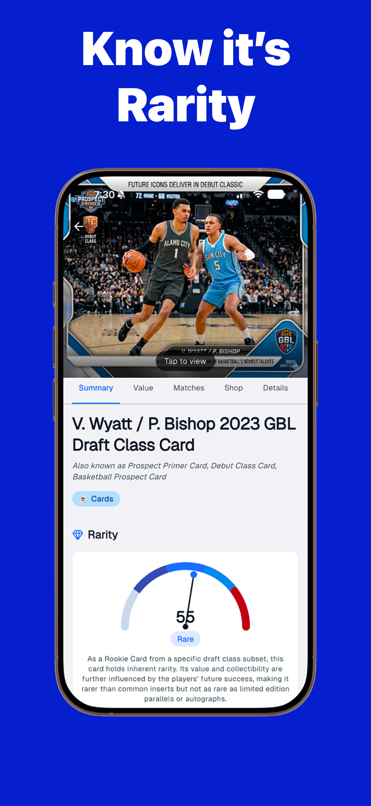 Sports Card Value Scanner: SC1