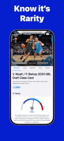 Sports Card Value Scanner: SC1 iPhone screenshot