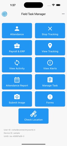 Field Task Manager screenshot