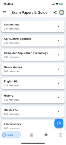 Exam Papers & Guide iPhone screenshot