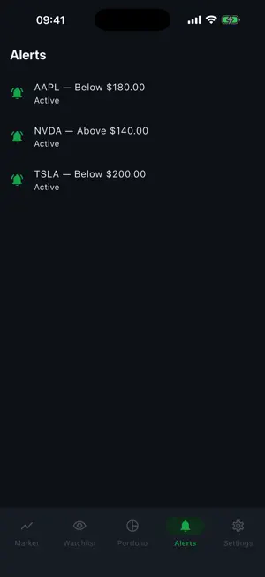 StockWatch - Stocks & Alerts screenshot 3