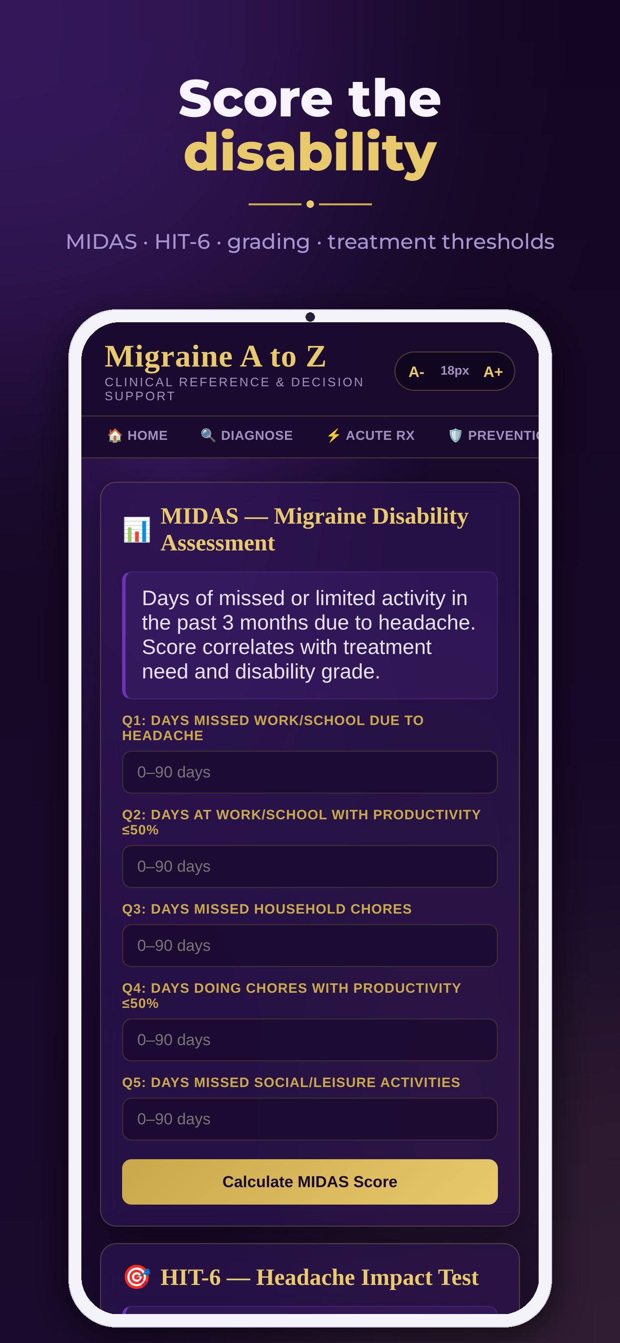 Migraine A to Z screenshot 7