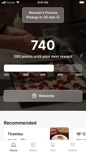 Wooster's Pizzeria screenshot 1