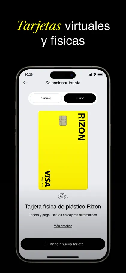 Screenshot 5 di 6 di Crypto & Bitcoin Wallet: Rizon