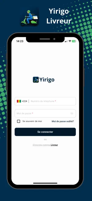 YiriGo Livreur screenshot 1