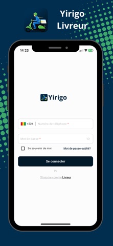 YiriGo Livreur screenshot