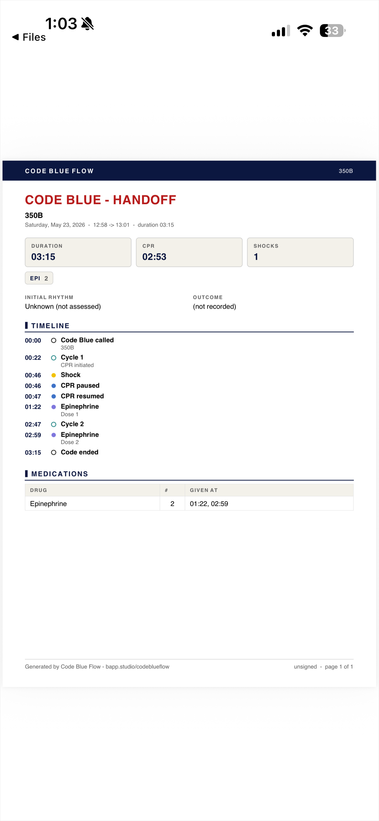 Code Blue Flow screenshot 6