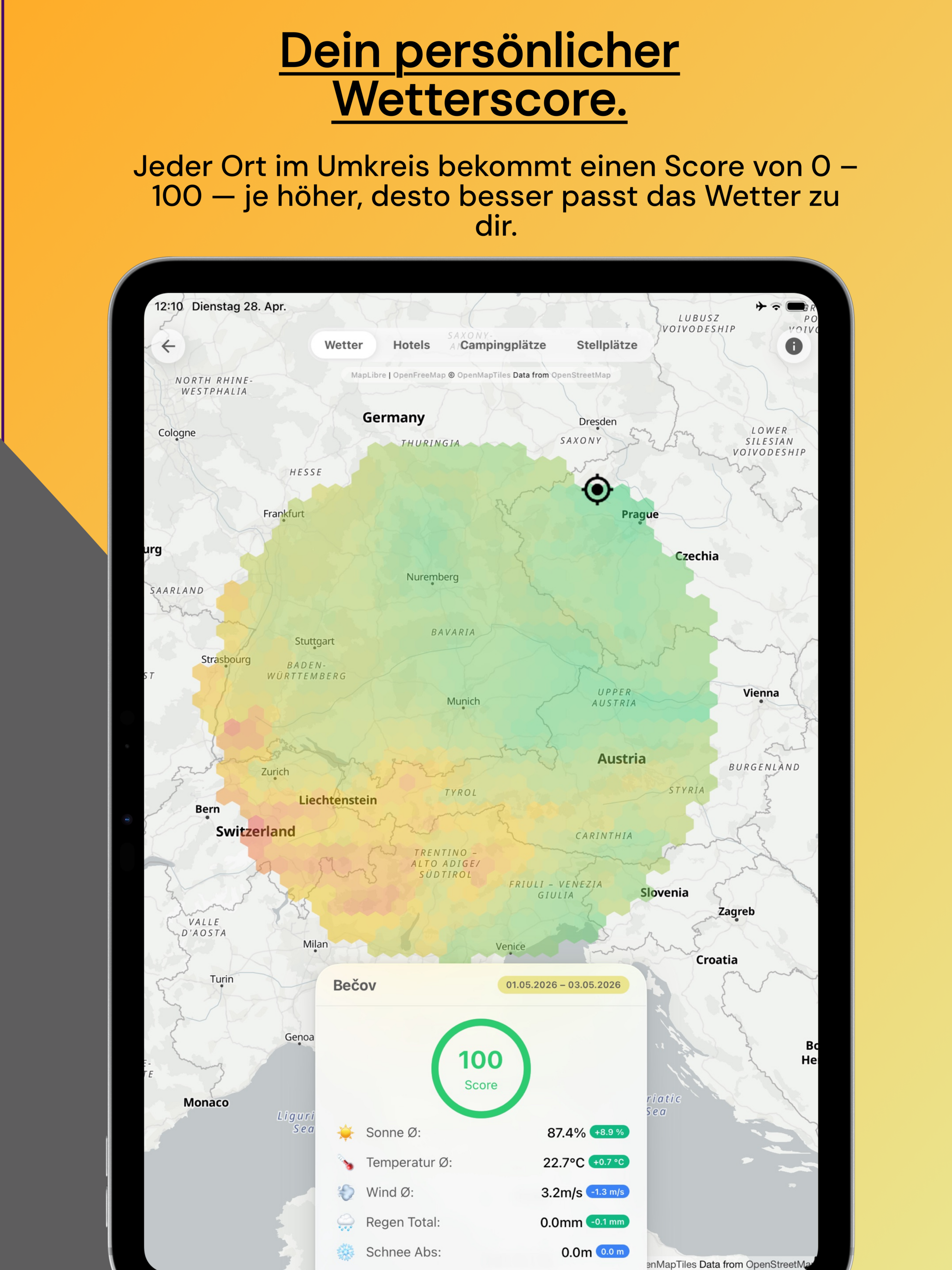 CaptainMeteo travel by Weather