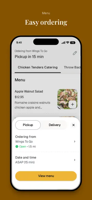 Wings To Go - PA screenshot 3