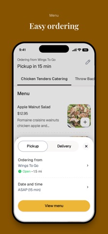 Wings To Go - PA Screenshot 3 of 6