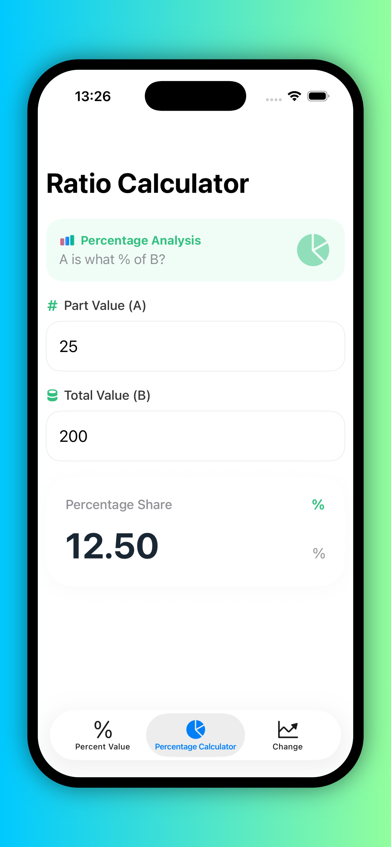 Percentage Calculator & Ratio screenshot 3
