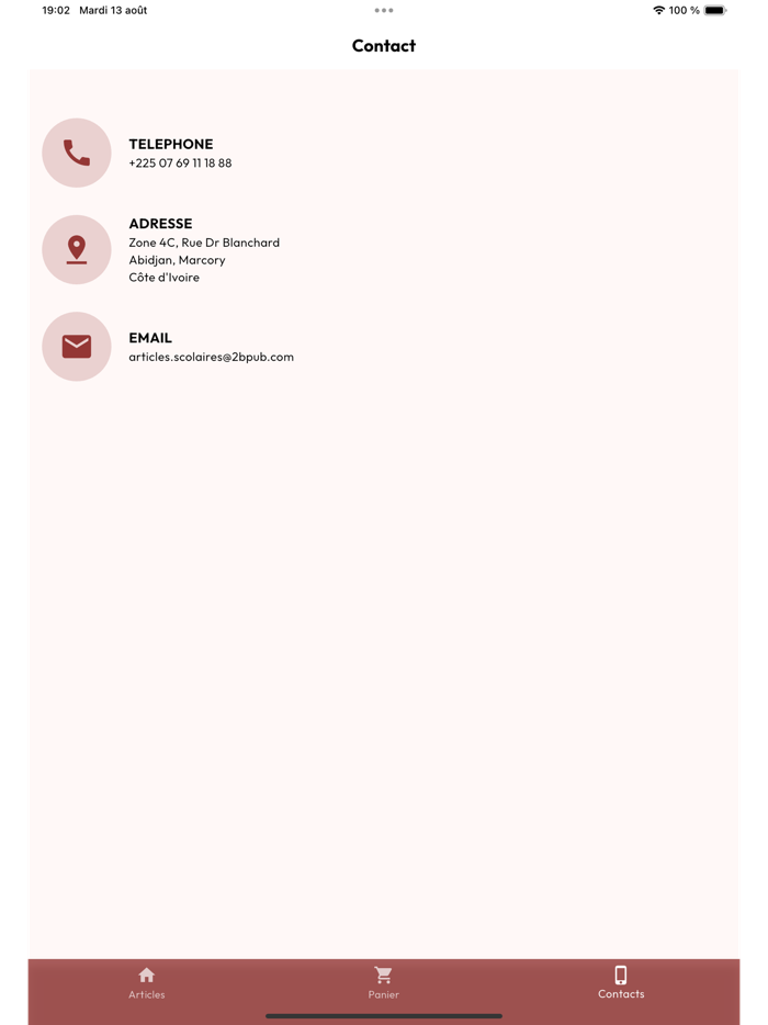 Articles scolaire LMD