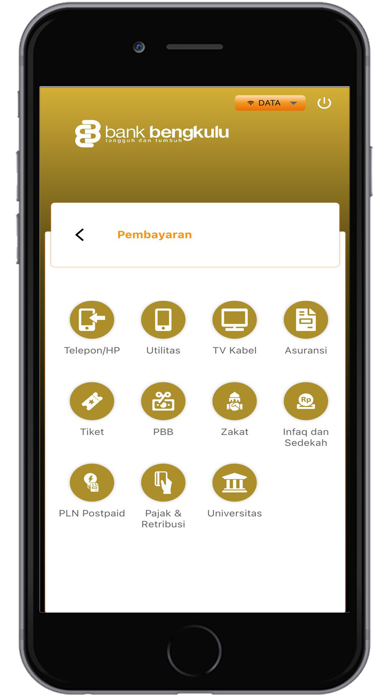 Mobile Banking Bengkulu Screenshot