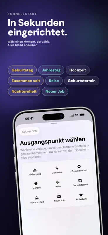 Tageszähler - Time of X screenshot 4 of 6