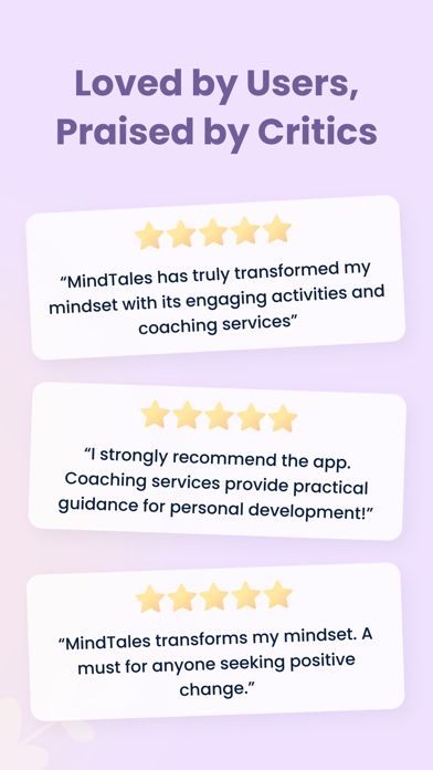 MindTales - Self Care, Therapy Screenshot