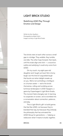 BRICKA Magazine screenshot
