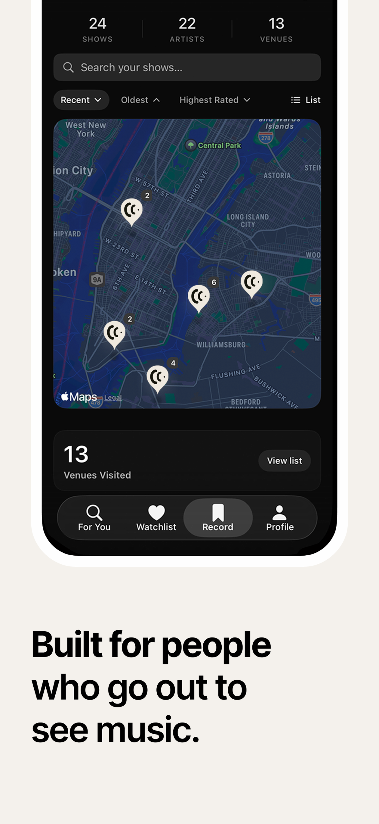 Leko: Concert Tracker screenshot 4