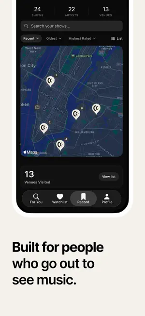 Leko: Concert Tracker screenshot 4