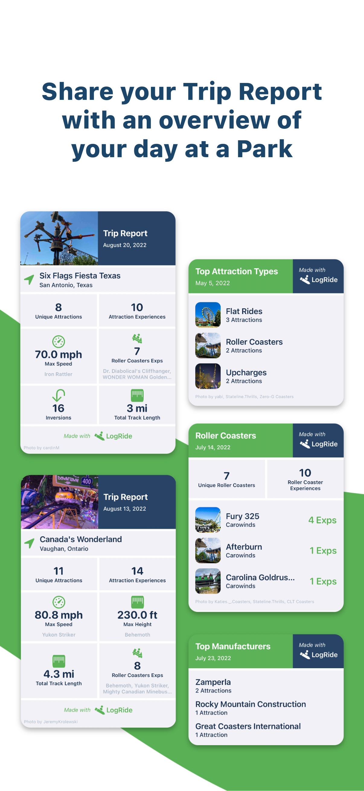 LogRide - Theme Park Tracker screenshot 6
