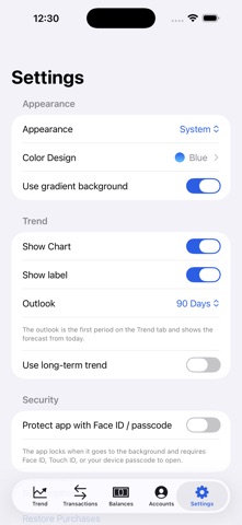 Money Forecast: CashFlow screenshot