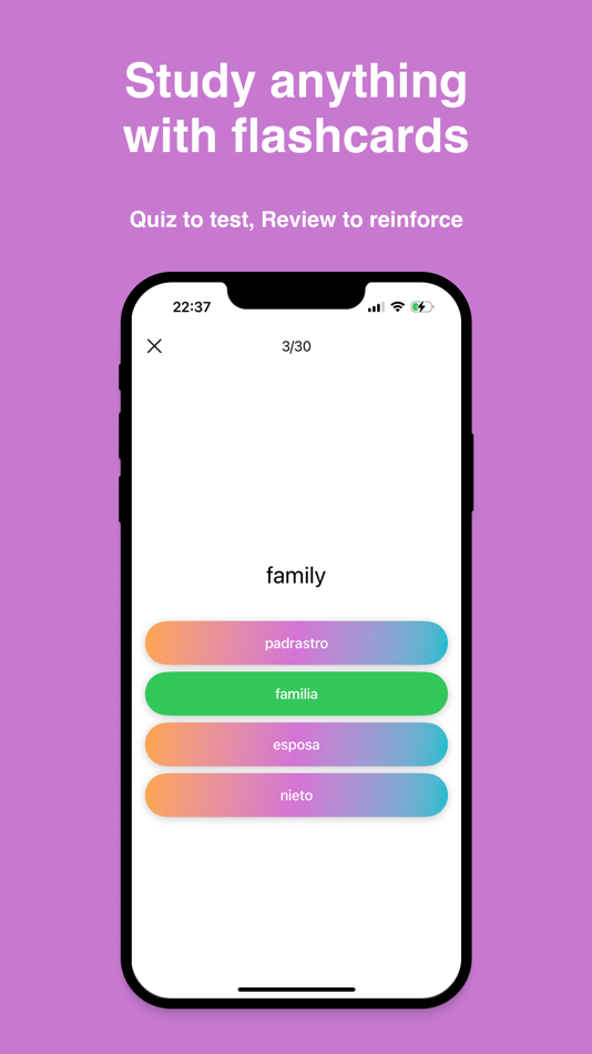 #1. Simple Anki (iOS) 由: Astemir Boziev